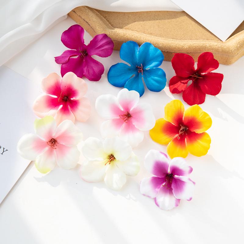 Artificial Flowers Wholesale Cheaper Diy Scrapbook Candy Box Festival Wreath Home Room Wedding Decor Fake Silk Cherry Head Props