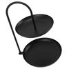 Dessert Rack Fruit Stand Round 2 Tier Iron Display Holder for Party Wedding Birthday Home