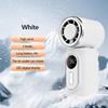 Ventilador de clipe rotativo portátil para exterior, ventilador de refrigeração pessoal potente portátil, pode prender em guarda-chuvas/mochilas/roupas/cintos