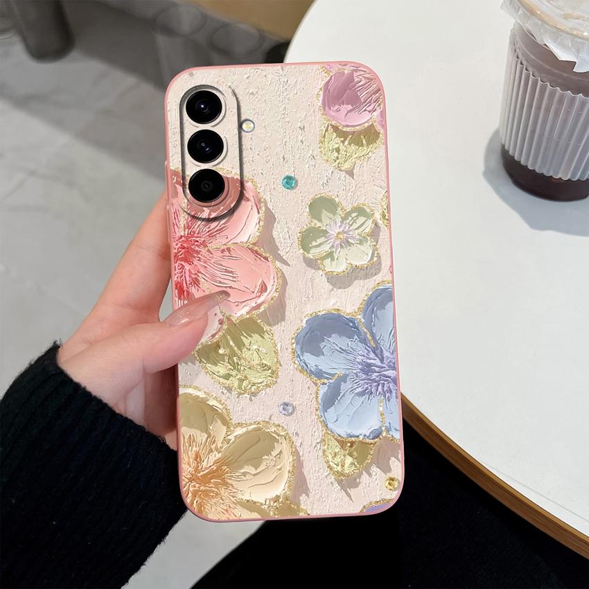 Phone Case For Samsung Galaxy A57 A37 A27 5G Cheerful Design Patterns Full Coverage Bumper For Samsung A 27 Soft Smooth Housing