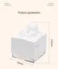 New Moon Large-Capacity Desktop Humidifier - Meteorite Design for Bedroom & Office