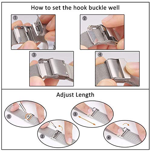 Simple Stylish Brand Popular Ultra Thin Lightweight Analog Watch Business Waterproof Quartz Arm Watch Silver Blue [BUREI] Men's Men's -