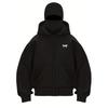 European and American New Printed Double Hat Hooded Sweatshirt, Masked Sweatshirt, Men's and Women's Zipper Style Casual Jacket