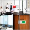 NUOLUX Door In Set of Conference Privacy Privacy Door Removable Sign, Use, Plate, 4, Sliding, Vacant, Office, Room, Meeting, Booked, Bathroom, Toilet,