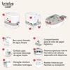 Toilette Portable Roulettes WC Chimique 24L Camper, Camping, Auto Caravane Briebe Camp Comfort Plus WC1196W Blanc