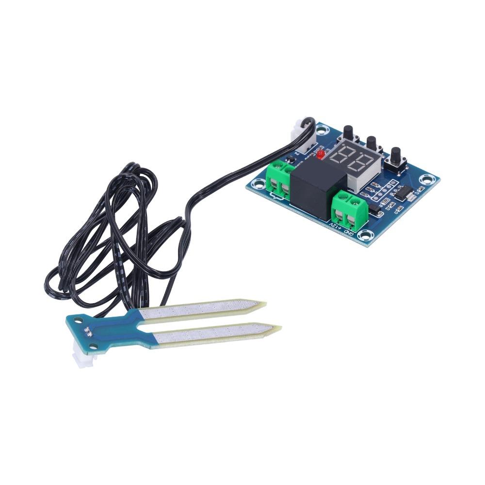DC12V Humidity Controller Module Digital Display Automatic Irrigation Control  Greenhouse