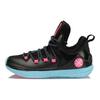 Li Ning 6th Person 2019 Basketball Shoes Men's Low top Black/Blue/Pink ABAP017-5