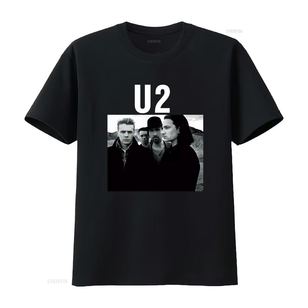 Las Vegas U2 Bootleg Retro 90s Band Concert T Shirt 2023 Long or s Rock Music Fans vintage Washed Stylish Comfortable fashion