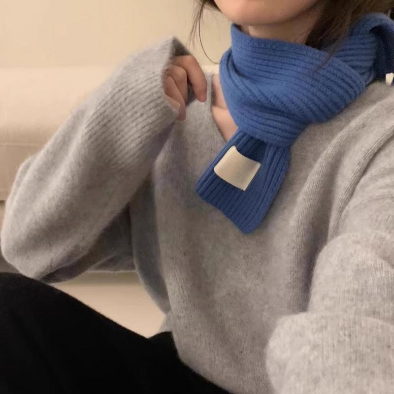 Koreanischer V-Ausschnitt Strickpullover - Lässig, Weich, Schichtweise Innenbekleidung