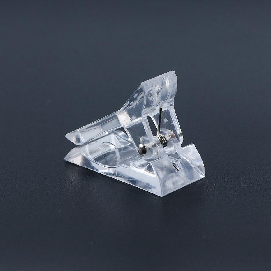 5/10pcs Crystal Nail Art Extension Clip Quick Building Gel Mold False Tips Clip Acrylic UV Full Cover Builder Form Manicure Tool