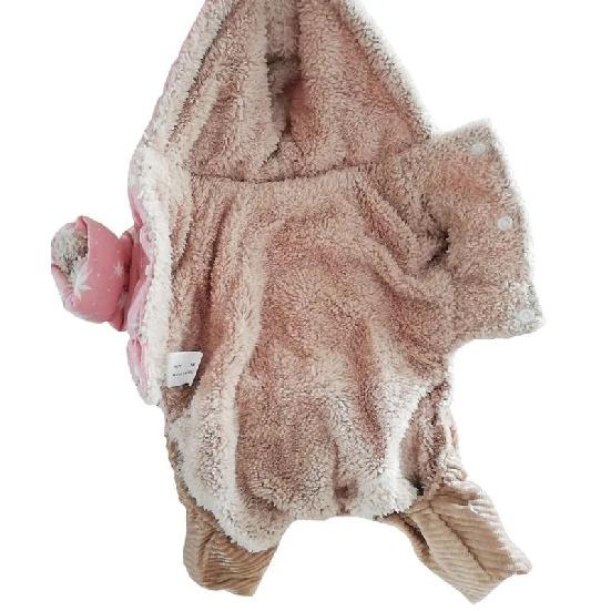 Corduroy Warm Fleece Teddy Pet Overalls Winter Dog Clothes Dog Jumpsuit Pet Cat Clothing