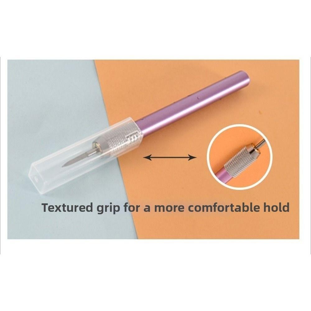 Steel Triangular Scribing Cutter Curved Edge Panel Line Tool Plastic Engraving Tool  Flash Removal