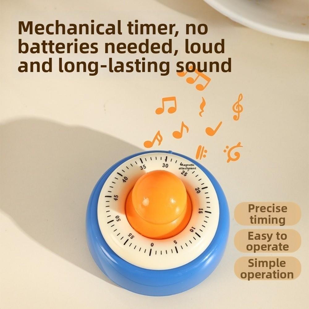 Round Refrigerator Magnet Timer Self Discipline Visual Countdown Timer  Gym