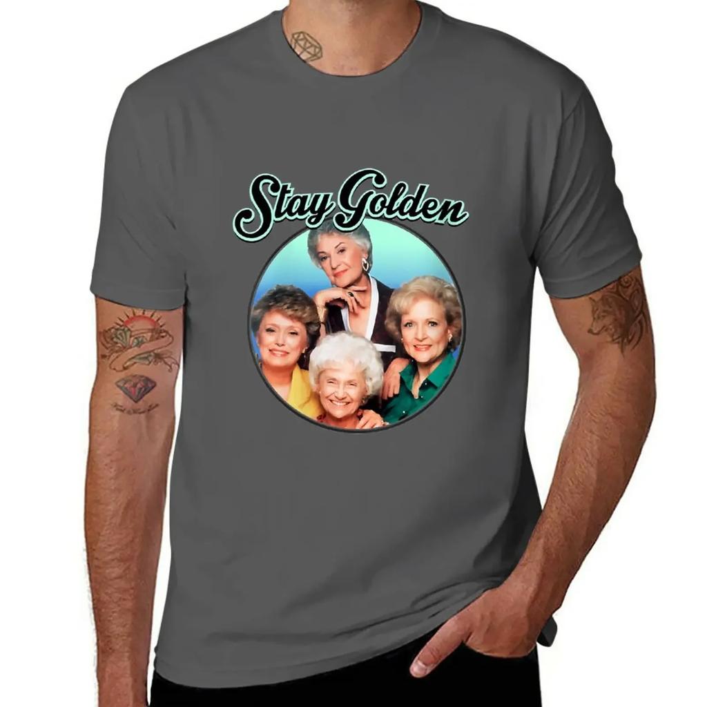 Vier reife Frauen TV-Show 80er 90er Fans Geschenke T-Shirt tees süße Oberteile Herren lang T-Shirts