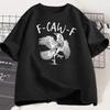 Lustiges Krähen T-Shirt Schwarzer Rabe Liebhaber T-Shirt Gothic Kurzarm Tee Mode Grafik T-Shirts Oberteile Damenbekleidung Streetwear