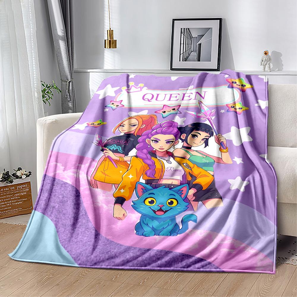 Huntrax: Future Warriors Blanket Durable Comfort Suitable for Livingroom Bed Couch Four Seasons Universal Modern Style