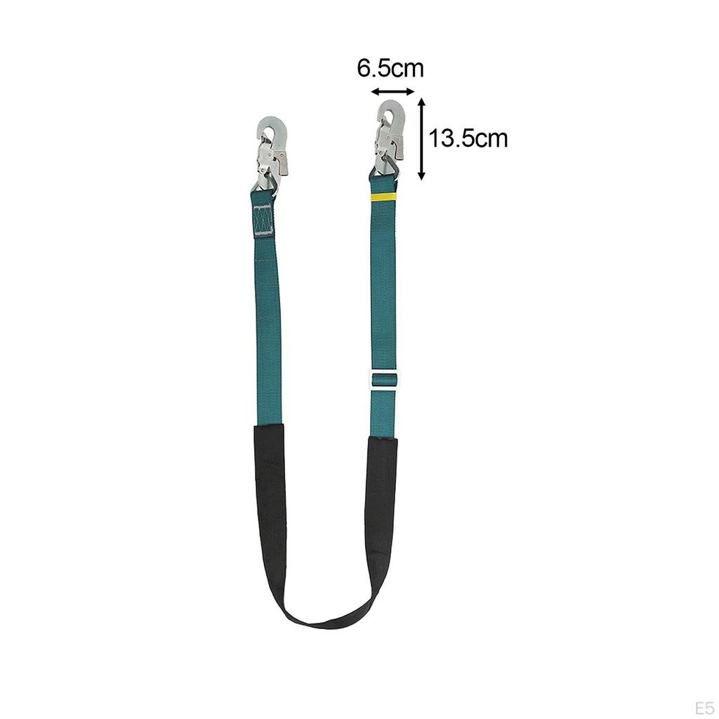 Climbing Safety Belt Work for Outdoor Activities Caving Black