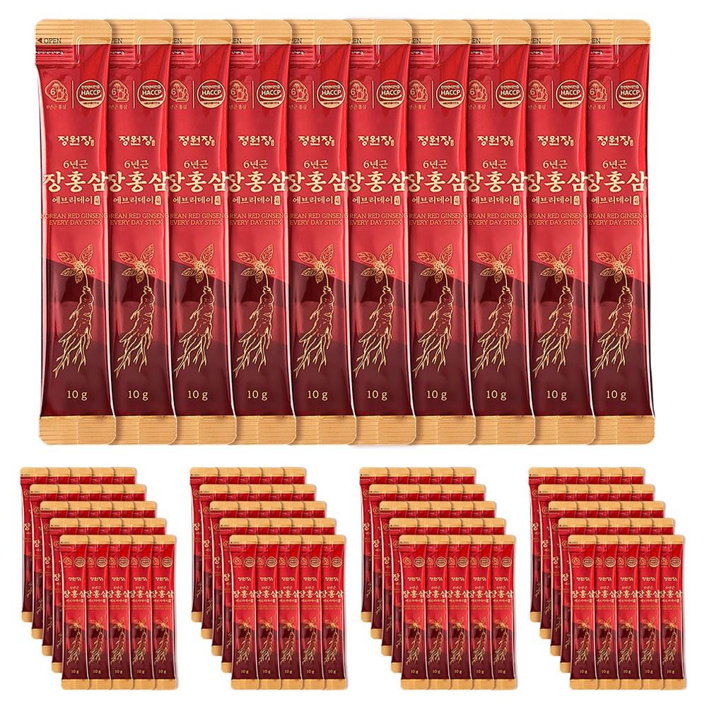 Director Jeong Won 6-Year-Old Red Ginseng Everyday Stick 110 Packets 10g 1 Pcs