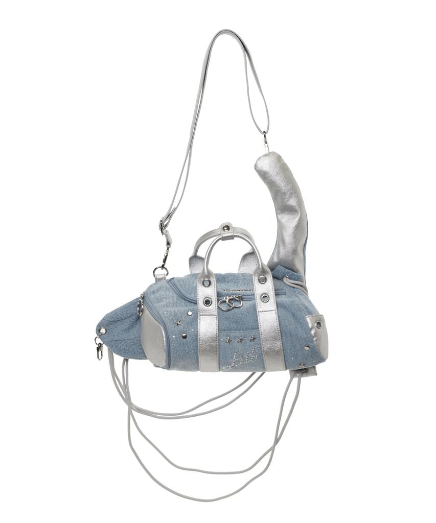 Fillintheblank Gig 3-Way Bag (Denim)(Blue)