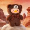 Lulu Maialino Orsacchiotto Mini Serie Sussurro Naturale Ciondolo Peluche Giocattolo Morbido Kawaii Cordino per Telefono Portachiavi di Peluche