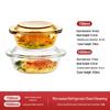 Wuhe Lidded Heat-Resistant Glass Bowl Set