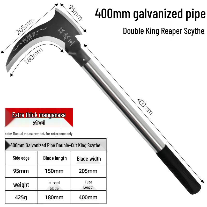 WEDO Agricultural Double-Edge Sickle CN plug (adapter included)