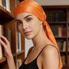 Unisex Durag Afrikanischer Turban Kopfumhang Dehnbarer Hijab Hut Accessoire Modisches Afrikanisches Kopftuch Wickeltuch Mehrfarbig