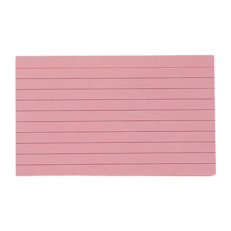 50 Pieces Colored Note Paper 3x5Inch Ruled Study Card Note Card Vocabulary Card Lined Notecards Small Pocket Notepads