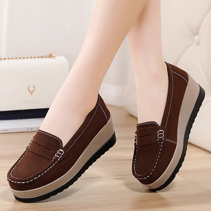 Large size mother shoes platform casual shoes muffin shoes children