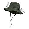UV Protection Summer Hiking Fisherman Hat Sun Shade Quick Dry Camping Cap Foldable Hat for Travel Fishing