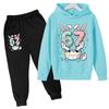 Kids Hoodie New Six Seven 67 Print Clothes Sweatshirt+Pants 2P Boy Girl Toddler 3-12Years Casual Top Pullover Sports Fashion Set