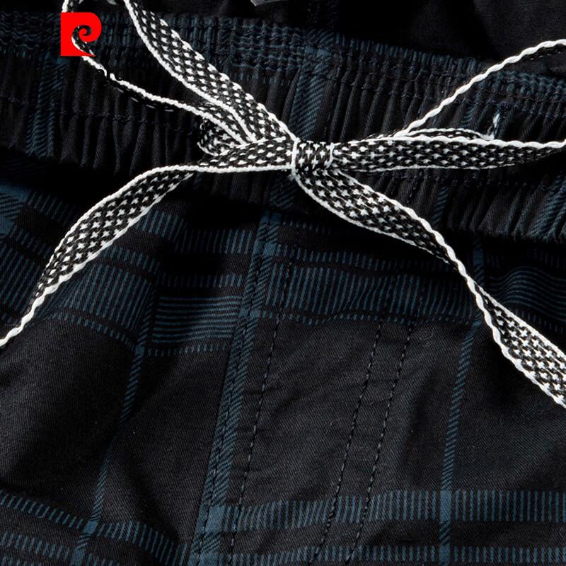 Pierre Cardin Men's 100% Cotton Elastic Waist Casual Shorts