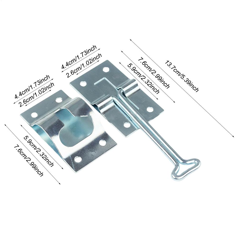 RV Door Holder Stainless Steel Truck Screen Lock Heavy Duty T-style RV Door Holder For Boat Trailer Truck Travel Outdoor Indoor