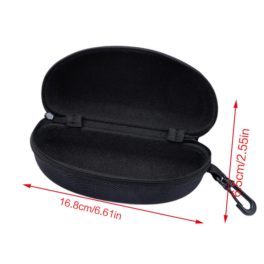 Waterproof Sunglasses Case Eyeglasses Case Hard Shell Portable Glasses Case Zipper Eyeglass Holder Hard Glasses Box