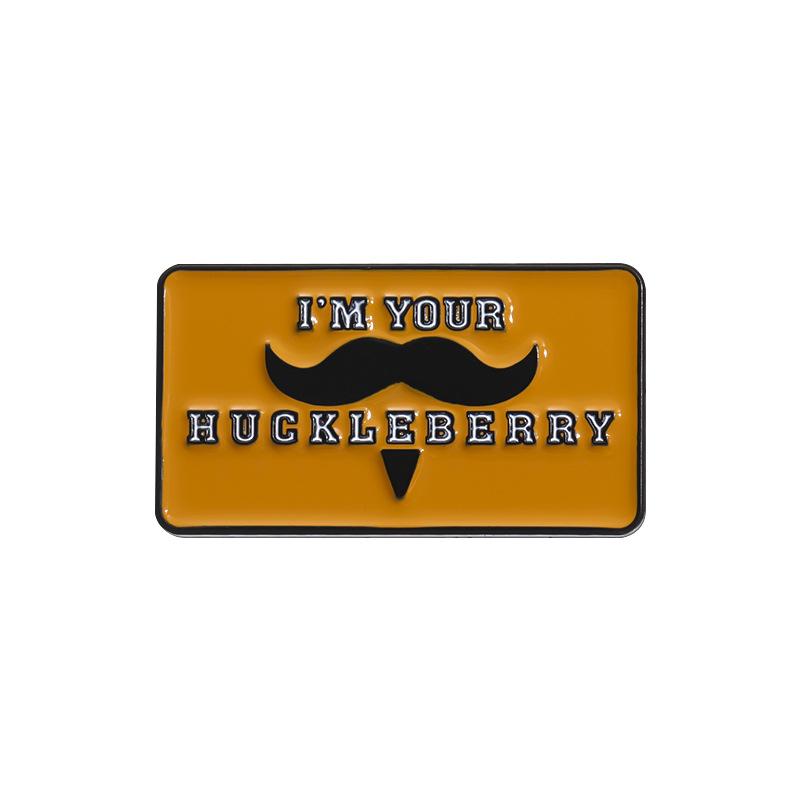 

Alloy Cartoon Charming Character Brooch With Stylish Quotes And Colors Vibrant QHXZ1807