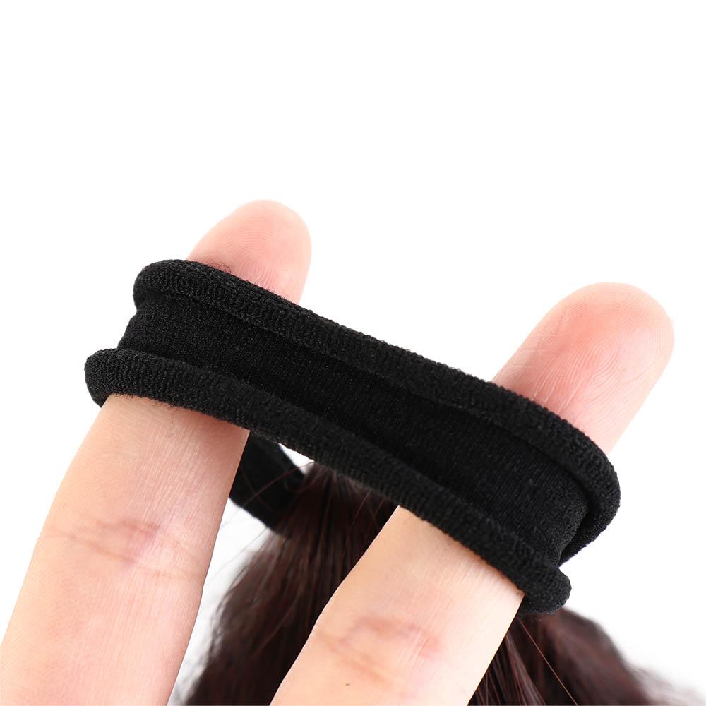Korean Hair Band Long Wavy Ponytail Elastics Hair Ties Pony Tail Hairpiece  Girls