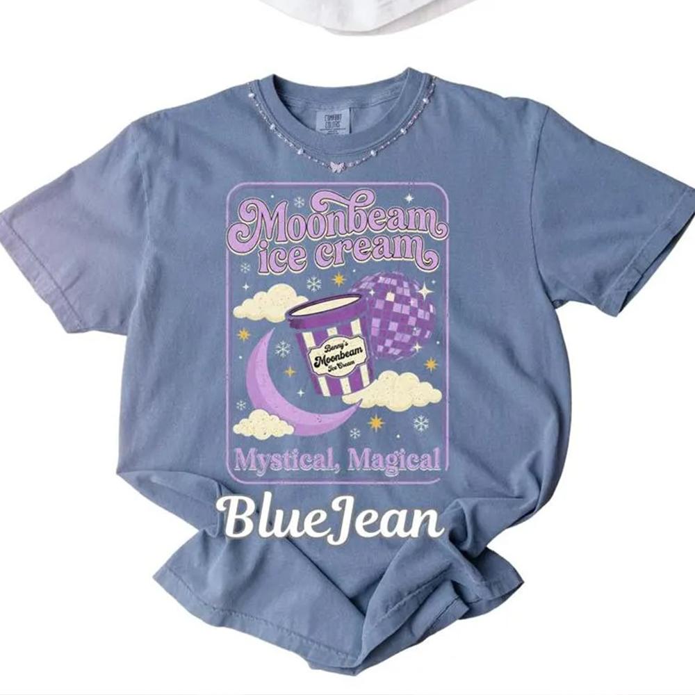Benson Boone Moonbeam Ice Cream Shirt America Heart Tour Concert Tee Mystical Magical Benson Boone Unisex Y2K Shirt Streetwear