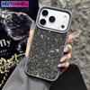 Luxury Fantasy Bling Little Rhinestone Glitter Phone Case For iPhone 17 14 15 16 Plus 13 12 11 Pro Max Shockproof Bumper Cover