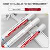 Long Head Markers 20mm Deep Hole For Metal Perforating Pen Waterproof Bathroom Woodworking Decoration Multi-Purpose Stationery