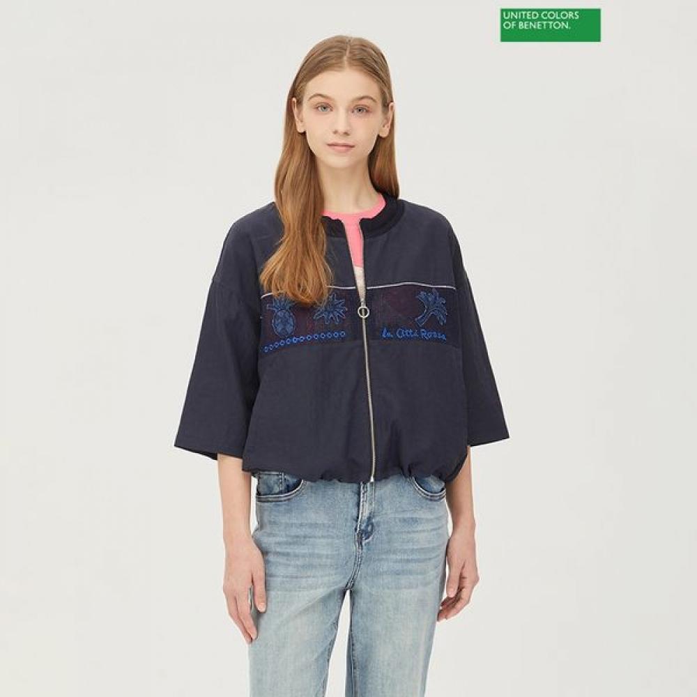 

[Benetton] Benetton Bien Джемпер Bajpb3531 NY_navy/42