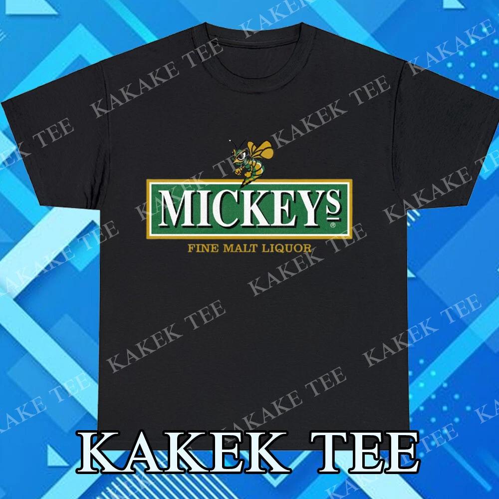 New Mickeys Fine Malt Liquor Logo T-Shirt Funny Size S to 5XL L
