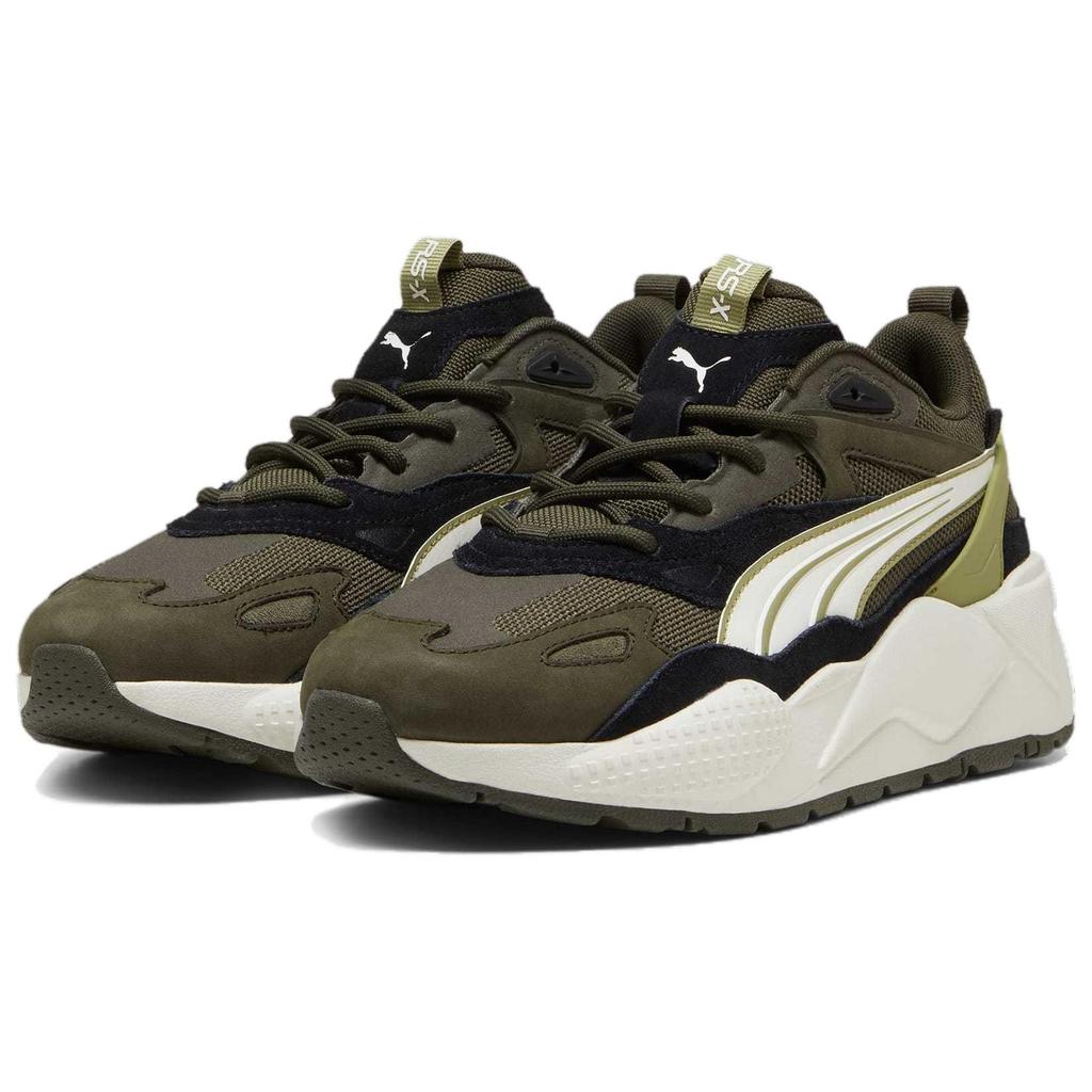 Puma Rs-X Efekt Prm Comfortable Low-Top Lifestyle Sneakers Men Sneakers Dark-Olive-Green 390776-45