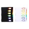 6 Pocket Expandable Folder Letter Size Document Organiser Expanding File Organiser Sorting Folder with Removable Pages