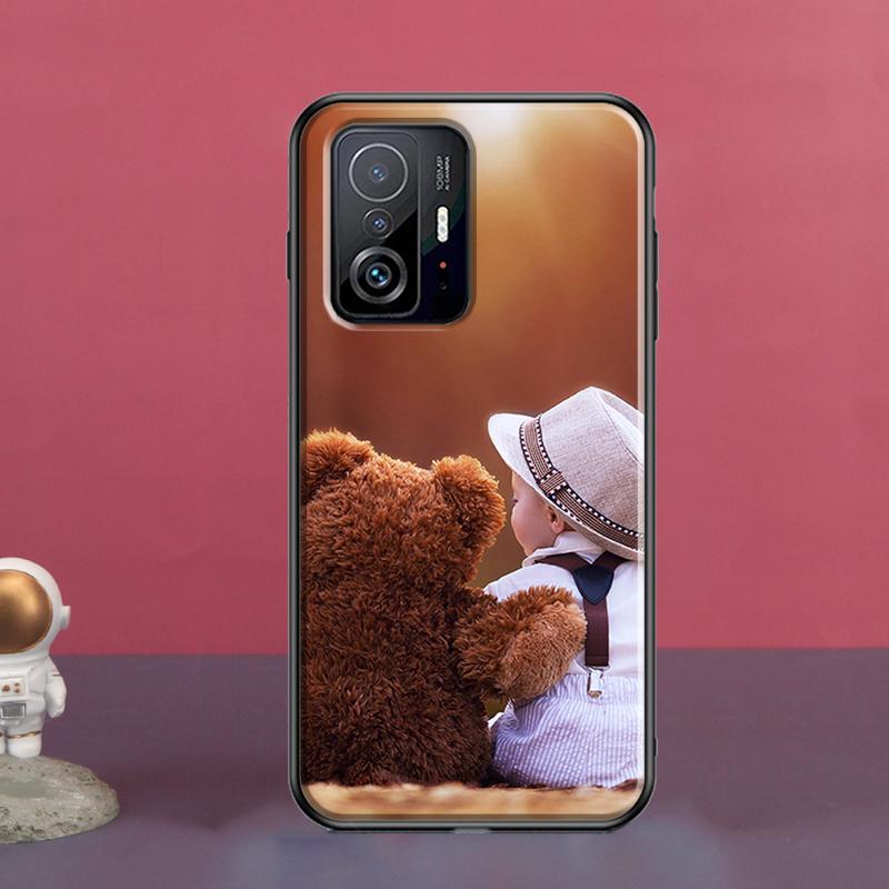 Niedlicher Bär für POCO X5 X3 F5 Pro X4 F4 GT M5s C40 F3 Fall für Xiaomi 13 Lite 12 11T 12T Pro 12X Abdeckung