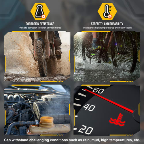 DTGN M8-1.25x25mm Button Head Cap Bolts (20-Pack), 304 Stainless Steel with Efflorescence Finish, Hex Drive Fasteners for Road Bikes, Mountain Bikes,