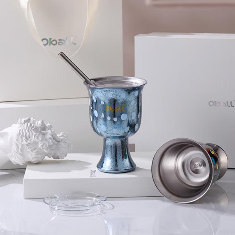Oball Sweetheart Titanium Straw Cup