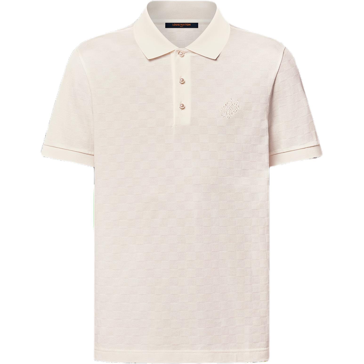 Lv Damier Signature polo krekls 1AGIL8
