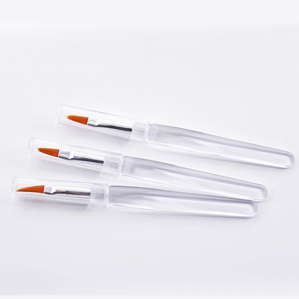 Beauty Crystal Handle Makeup Tool Lip Brushes Lipstick Flexible Applicator