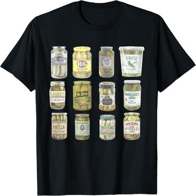 Vintage Canned Pickles Lovers T-Shirt