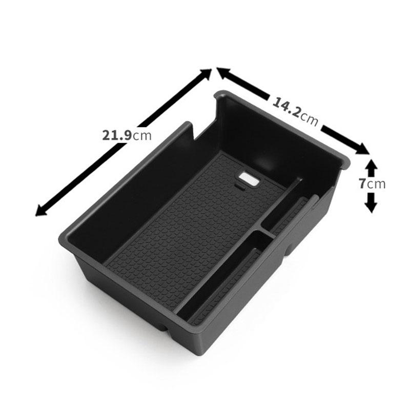 For Byd Atto 2   Center Console Armrest Storage Box Under Console Organizer Tray Cup Holder Cover Car Accessories